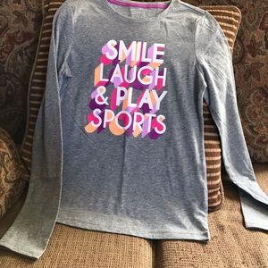 Girls LG graphic long sleeved shirt